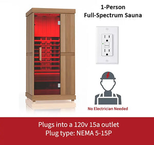 The Solo Sol Infrared Sauna (1 Person)